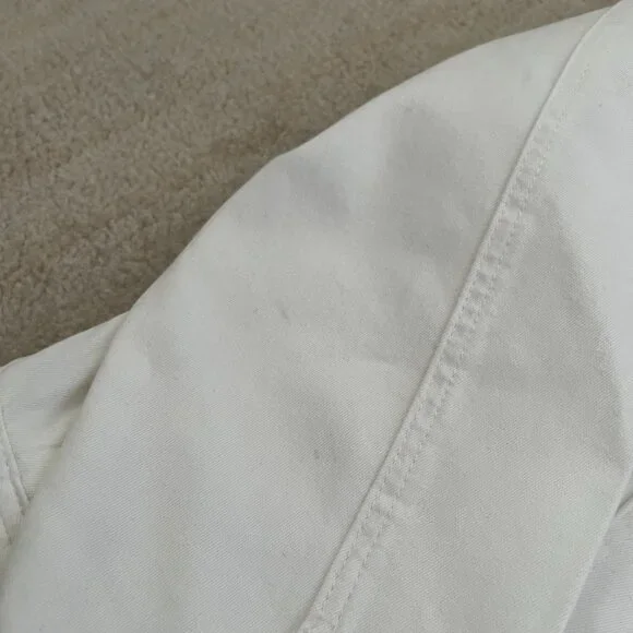 Liverpool White Denim Jeans Jacket 2X - Picture 9 of 12